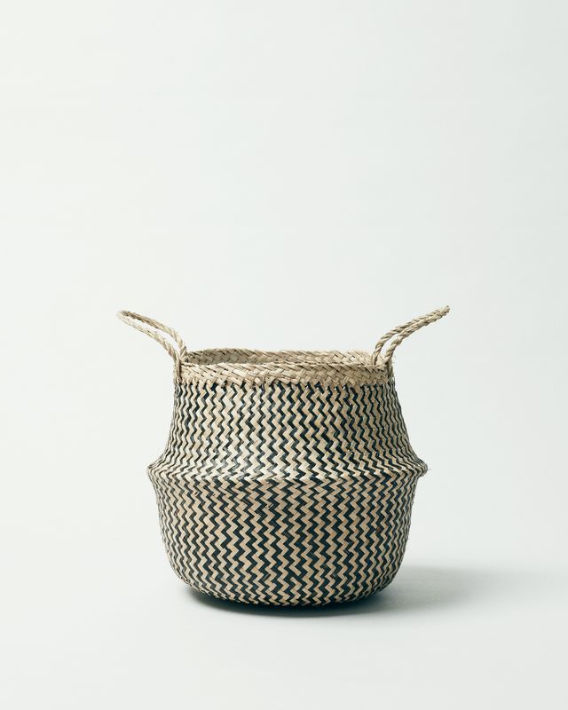 Seagrass Chevron Plant Basket Indoor Plant Pots Delivered The Stem